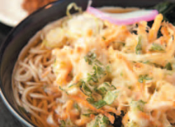 Stand-up Soba noodles